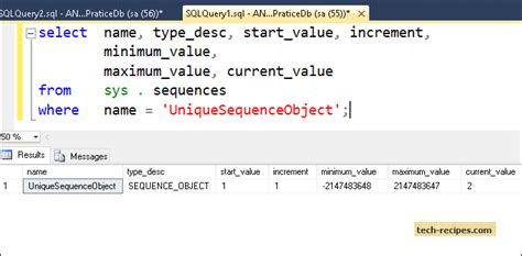 What Is A Sequence Object In Sql Server