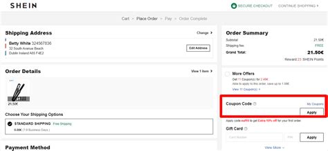 what is a shein discount code