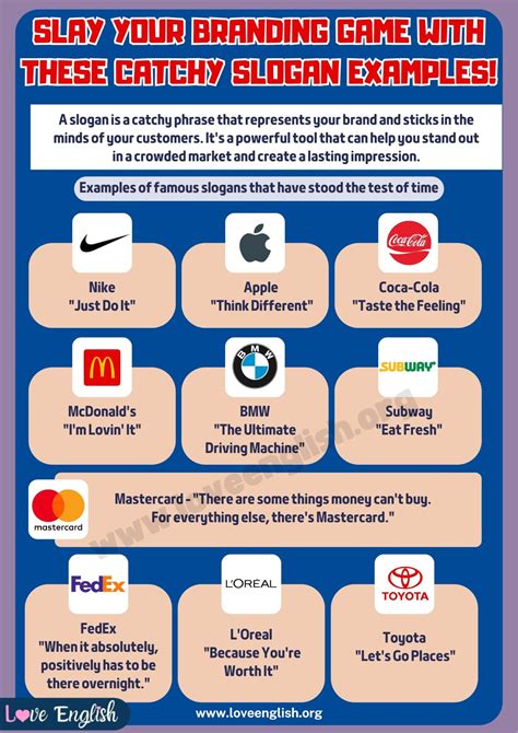 what is a slogan example for students