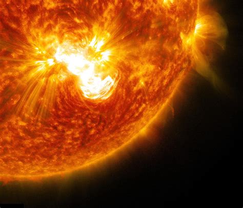 what is a solar flare storm