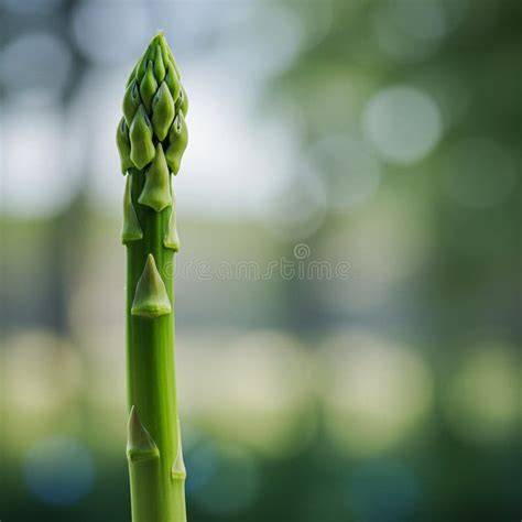 Single Spear of Asparagus stock image. Image of nutrition 10631227