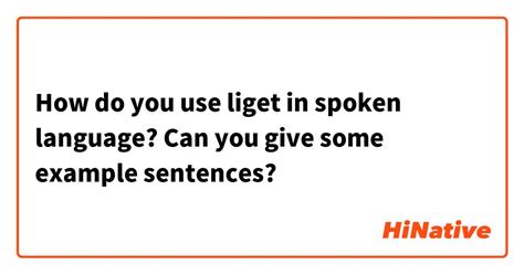what is a spoken language example