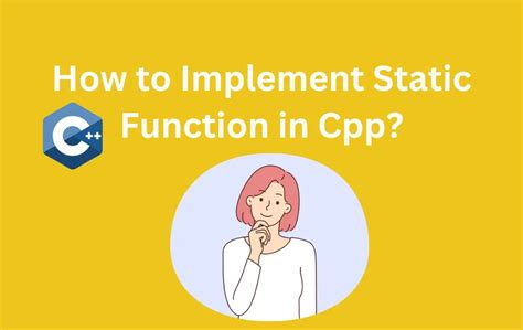 what is a static function in cpp