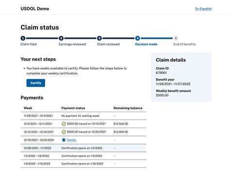 what is a status code on a claim