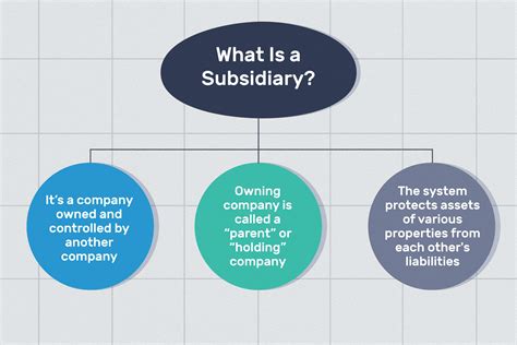 what is a subsidiary company with example