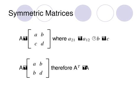 what is a symmetric 2x2 matrix