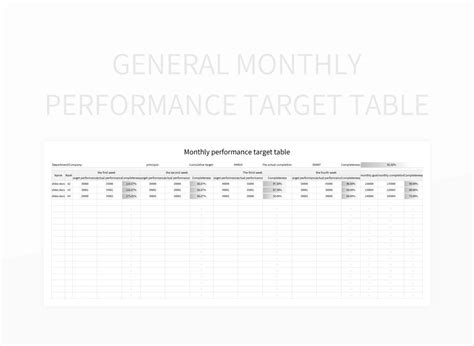 What Is A Target Table