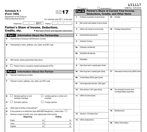 what is a tax k1