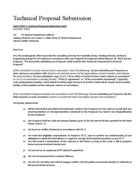 What Is A Technical Submission