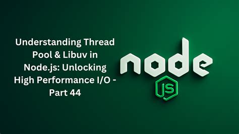 What Is A Thread Pool In Node.js