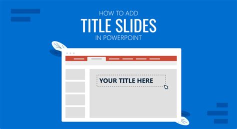 what is a title slide in powerpoint