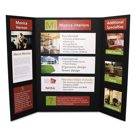 What Is A Tri-Fold Presentation Board