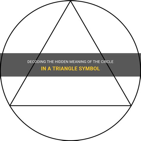 what is a triangle with a circle around it