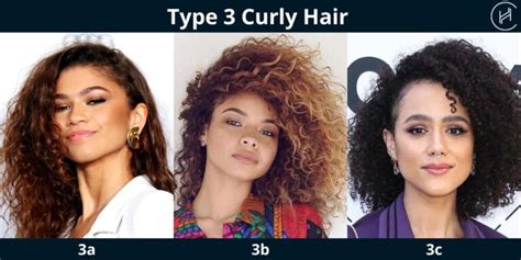 what is a type 3 curl