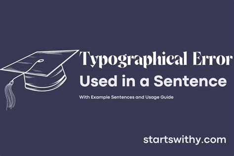 what is a typographical error