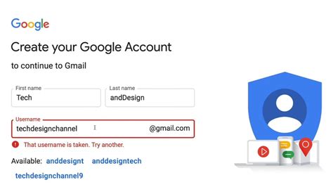 what is a valid username for gmail