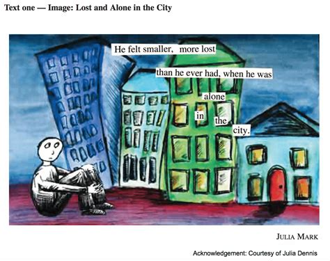 what is a visual text in english