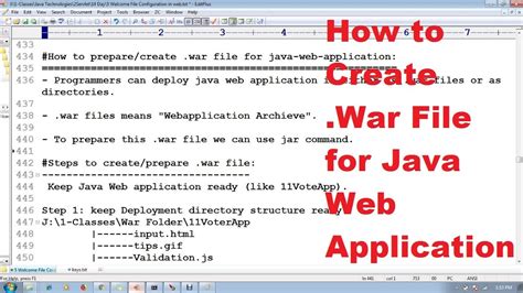 What Is A War File Java