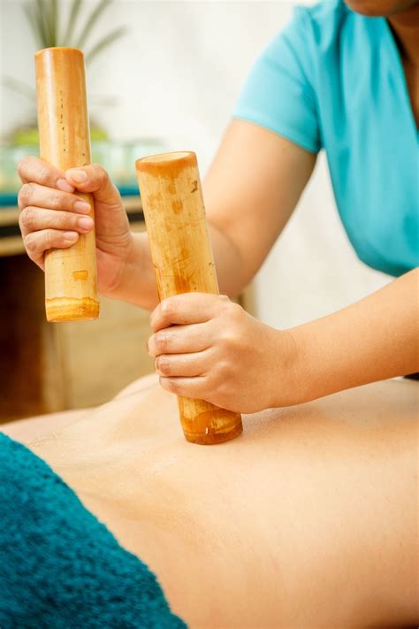 what is a warm bamboo massage