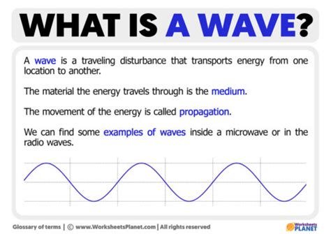 what is a wave in science simple definition