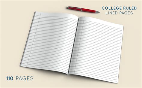 What Is A Wide Lined Notebook