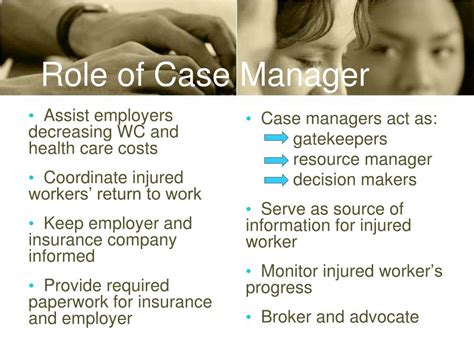 what is a workers comp case manager