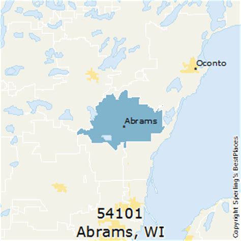 What Is Abrams Wi Zip Code
