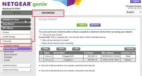 What Is Access Control On Netgear Router