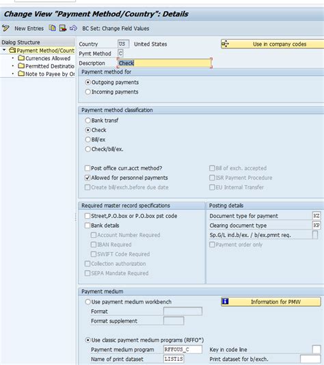 what is ach payment method in sap