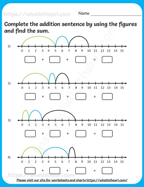 what is addition sentence example for grade 2
