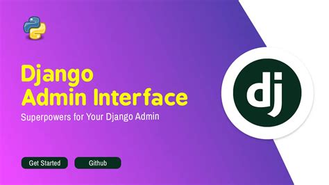 what is admin interface in django