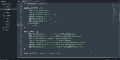 what is admin py in django