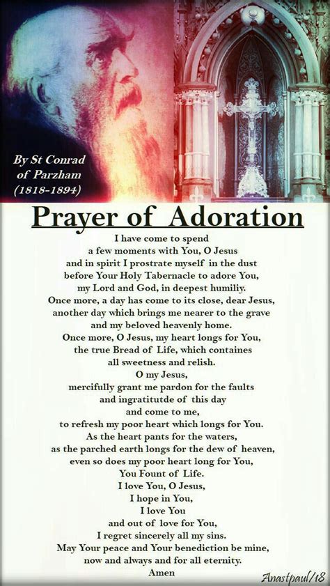 what is adoration prayer