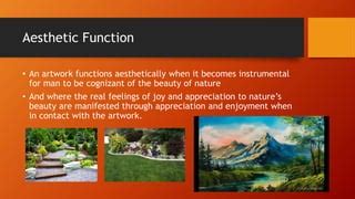 What Is Aesthetic Function Of Art