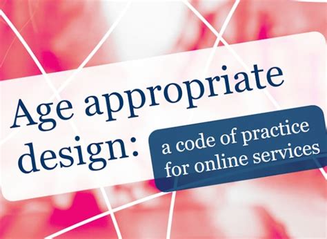 what is age appropriate design code
