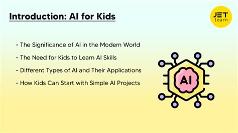 what is ai for kids an introduction to artificial intelligence for kids