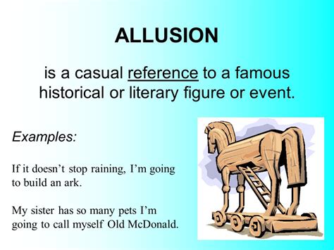 what is allusion in figure of speech