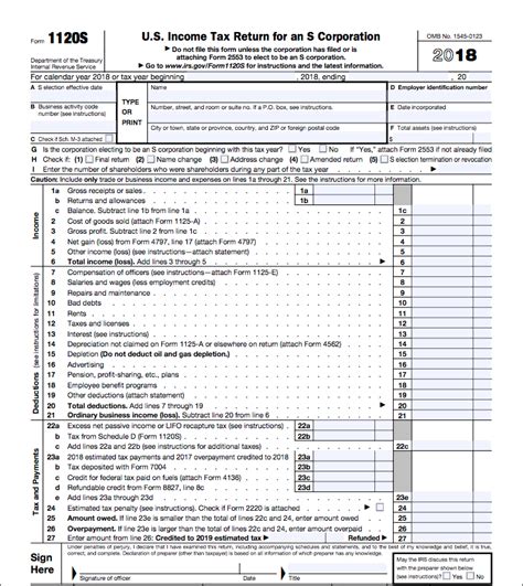 what is an 1120 tax form