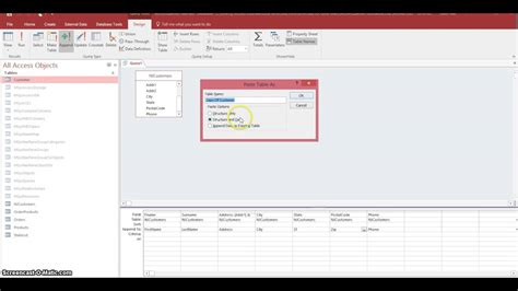 what is an append query in access