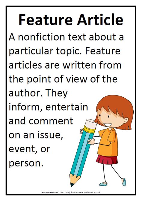 what is an article text type