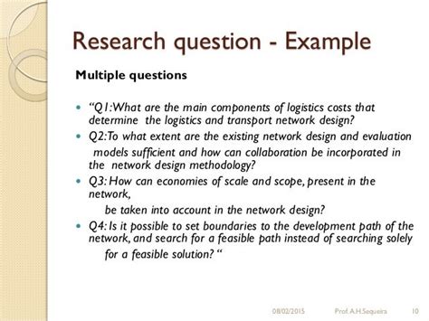 what is an example of a basic research question