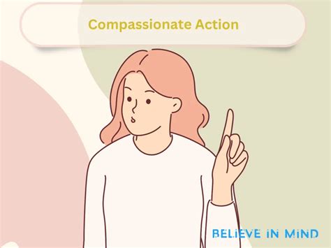 what is an example of a compassionate action