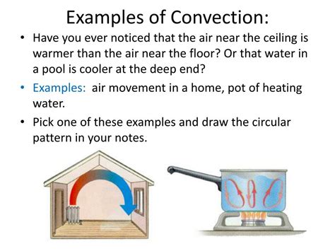 what is an example of a convection