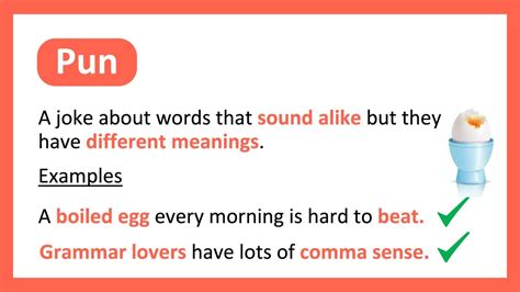 what is an example of a pun