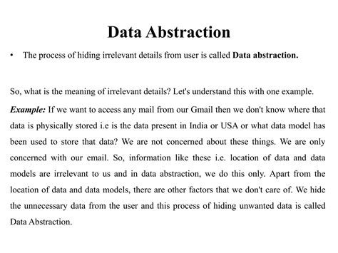 What Is An Example Of Data Abstraction