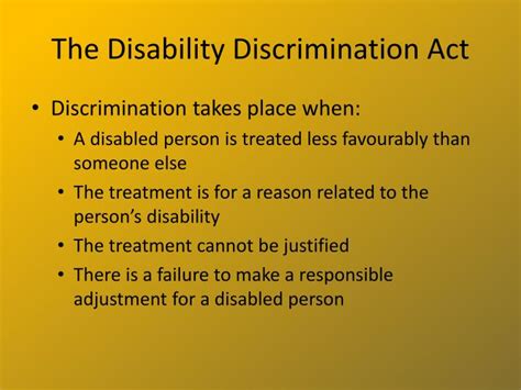 what is an example of disability discrimination in education