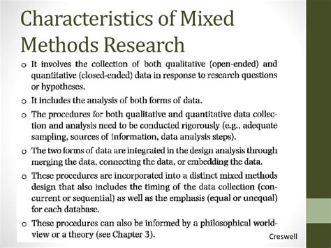 what is an example of mixed method research