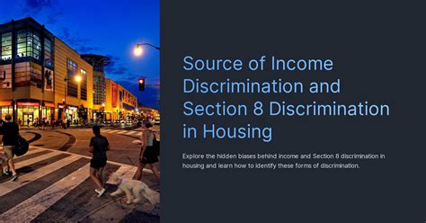 what is an example of source of income discrimination