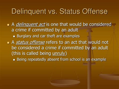 What Is An Example Of Status Offense