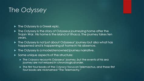 what is an example of temptation in the odyssey